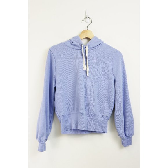 Madewell Bubble Sleeve Crop Pullover 